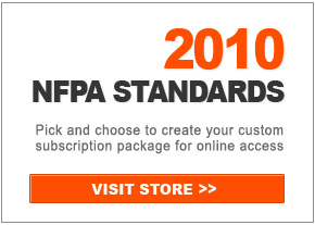 Pick and choose from 2010 edition NFPA standards to create your custom subscription package for online access.